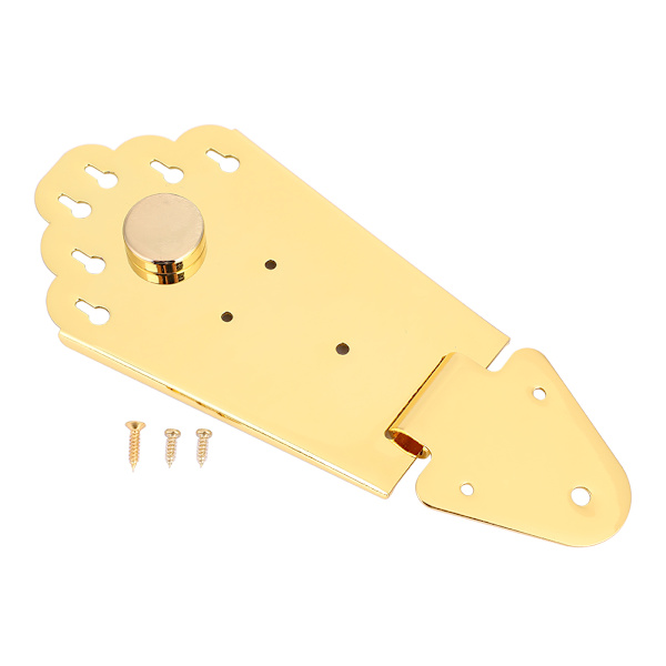 6-strengers Gitarrstemmebro for Jazz Elektrisk Gitar Musikkdeler (Gull)