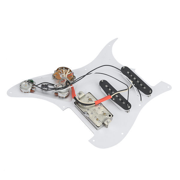 SSH Laddade Förkopplade Dubbla Spolar Pickups Pickguard Elgitarr Instrumenttillbehör