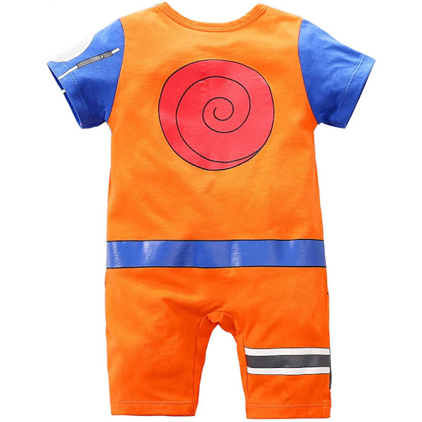 AVEKI Babykläder Nyfödda Jumpsuits Härlig Cartoon Romper, 12-18 Månader, 90CM, Orange-1