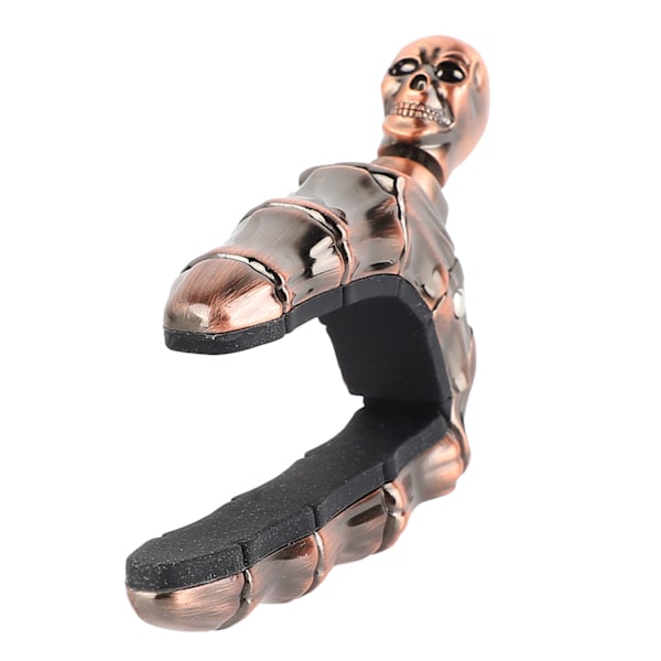 Akustisk gitarr capo dödskalle form snygg cool metall elektrisk klassisk gitarr capo för ukulele lila brons