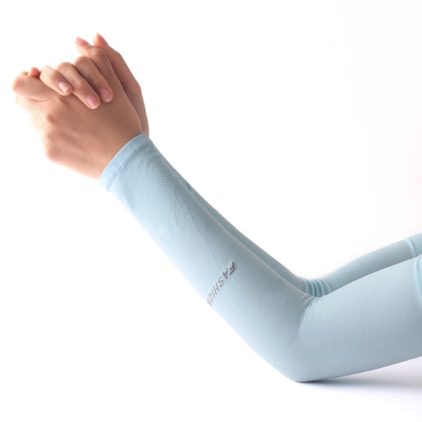 Sun Protection Arm Sleeves Collection - Utan tumhål - UV-skydd, Solskyddande-Blå