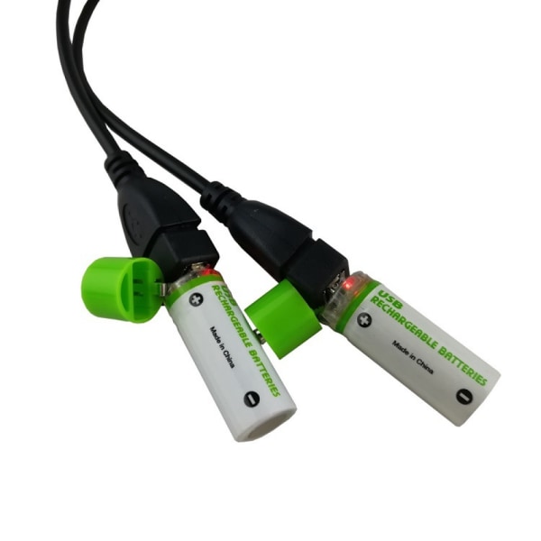 SAYTAY  AA-laddningsbart batteri 1450 milli, USB AA-laddningsbart batteripaket  ST-001