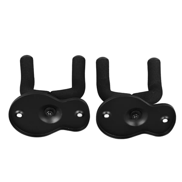 2PCS Gitarr Väggfäste Hängare Metall Multifunktionell Gitarr Hängare Hängare med 5 Plektrum för Ukulele