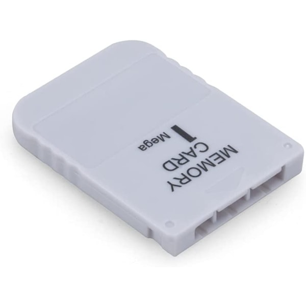 1MB High Speed Game Memory Card Kompatibel med Sony Playstation 1 PS1 Memory Card, 4 stk.