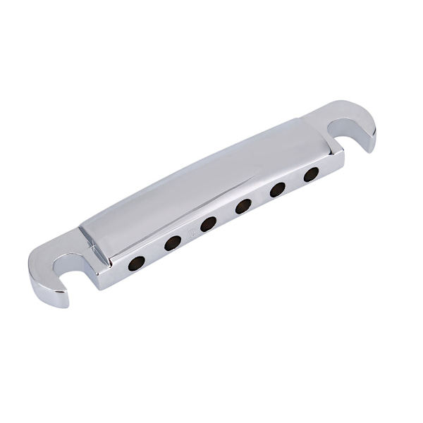 Alloy Bridge & Tailpiece Set Ersättning Del för LP Stil 6-Strängad Elgitarr