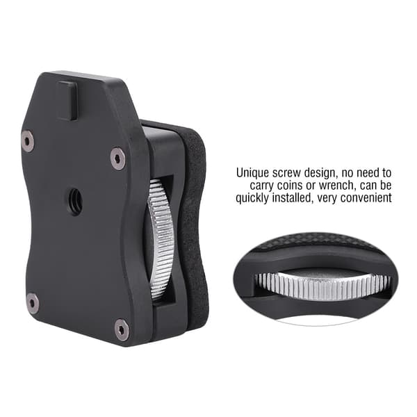 Kamera Gimbal Forhøjet Pad Riser Quick Release Plade til Zhiyun Crane 2