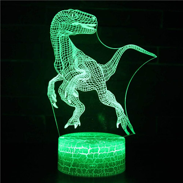WJ Nattlampa för barn 16 Färgförändring Fjärrkontroll USB Laddning Pojke Barnleksak Barnens Dag Present Illusion Dekor