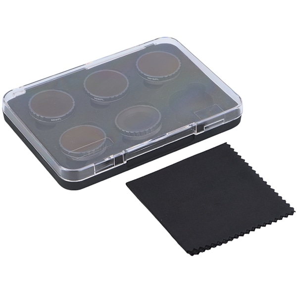 5 st Linsfilter Kit för DJI OSMO Action Kamera CPL / ND4-PL / ND8-PL / ND16-PL / ND32-PL