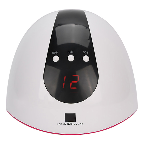 72W LED UV-nagellampa Intelligent Induction Gel Polish Lamp Nail Art Manikyrverktyg EU-kontakt 110-240V