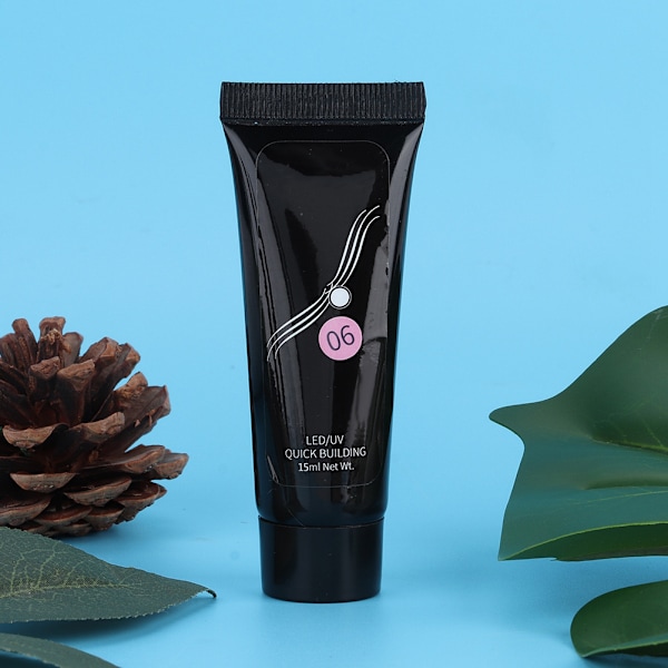 15ml Snabb Nagel Extensions Gel Lätt att Ta Bort Manikyr UV Gel Tillbehör 06