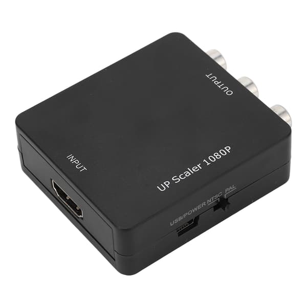 HD til AV Konverter HD Multimedia Interface til AV Videokonverter Splitter 1080P High Definition RCA Composite Adapter