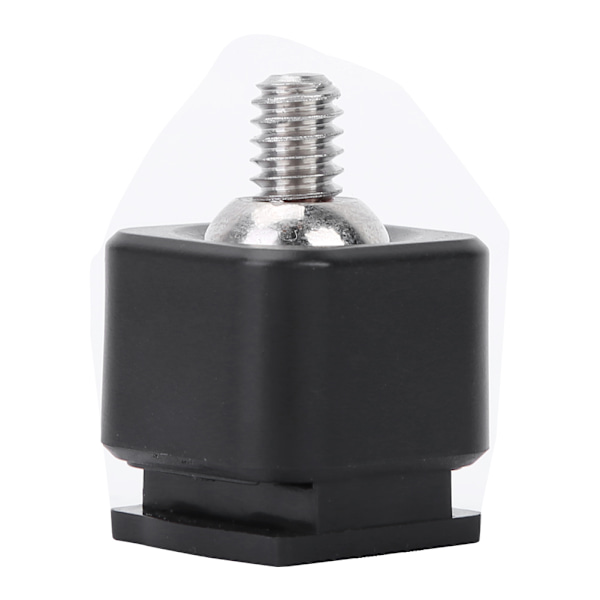 Ulanzi LED-fotograferingsljusstativ kulledsfäste blixtskoadapter för kamera 1/4 tumsskruv