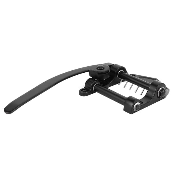 Stjärtstycke Vibrato Brygga för SG/Tele/LP Flat Top Elektrisk Gitarr Tremolo SystemSvart