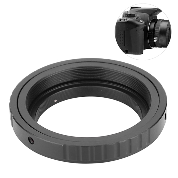 Adapter för M48*0.75 montering Teleskop Okularlins för Nikon DSLR-kamera