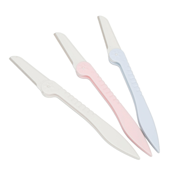 3 st ögonbrynsdermaplaningsverktyg Extra Precision Fällbar Exfolierande Ansiktshårformare Remover