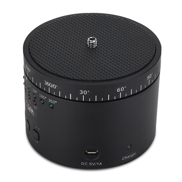 360 graders rotasjon elektronisk panorama Time Lapse stativ kulehode stabilisator for DSLR
