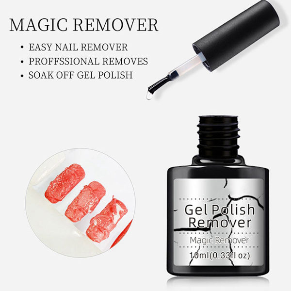 Professionellt DIY-set för nagellack i gelé med nagelkonstset, gelélackblock, manikyrverktyg