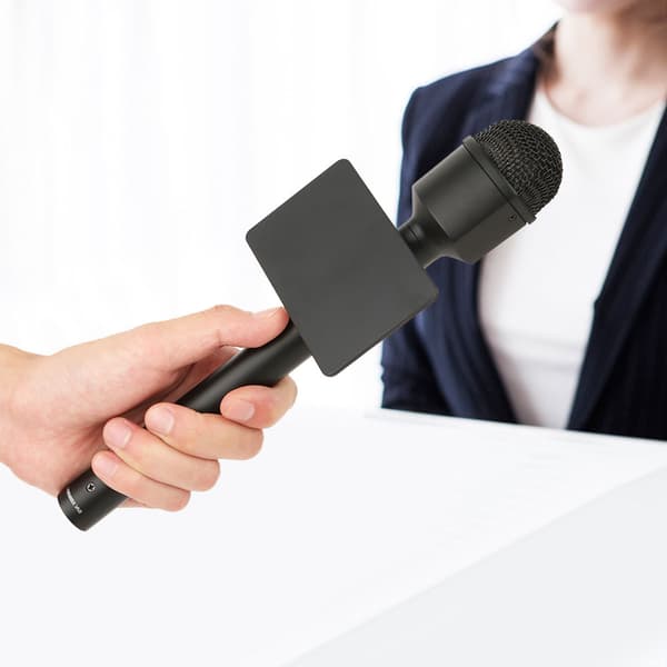 COMICA HRM C Dynamisk Omnidirektionel Bevægelig Spole Mikrofon Håndholdt Interview MIC XLR Interface