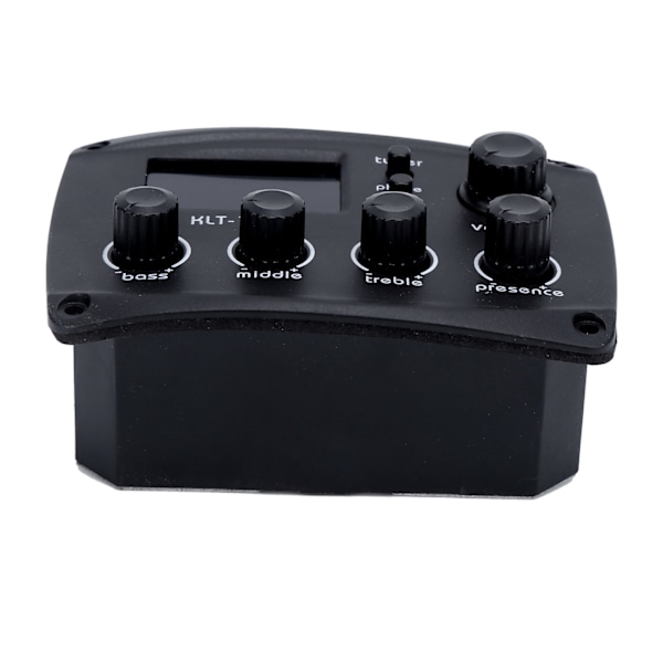 Gitar Pickup LCD Display Tuner Set Kit Instrument Tilbehør Erstatning for Folk ClassicKLT-17B
