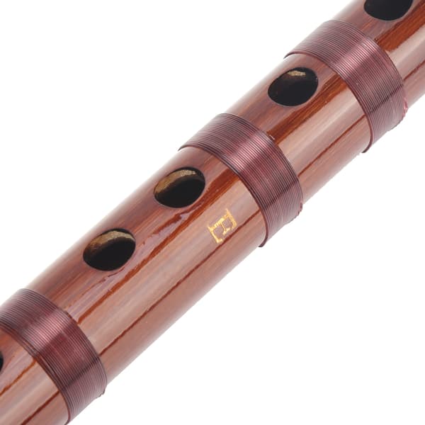 EKey Bambusfløyte Valgt Tørr Bitter Material Tradisjonell Dizi Instrument Sett ZD02
