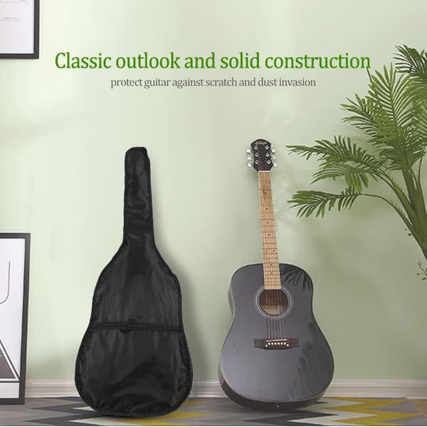 Slitstark 420D Oxfordtyg Gitarrväska Handväska för 41\" Gitarrer
