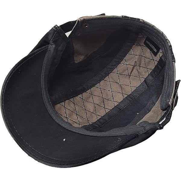 2 Pak Mænds Bomuld Flad Kasket Ivy Gatsby Newsboy Hat, Grøn