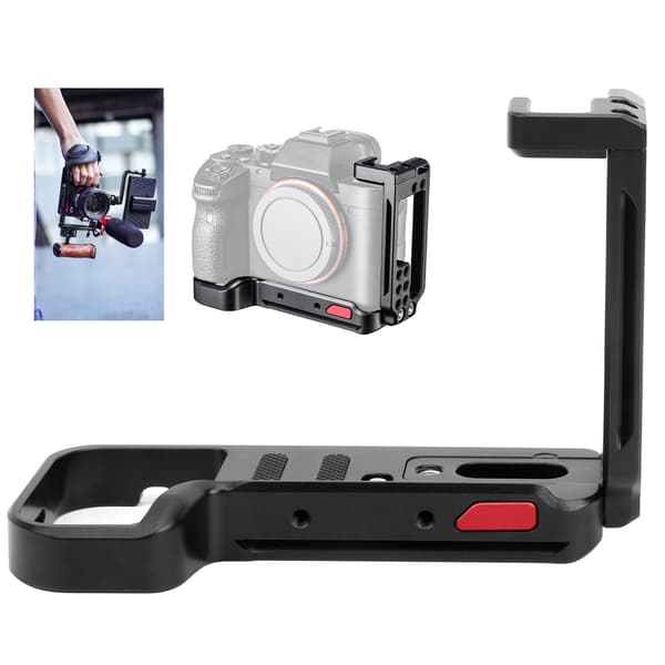UURig R065 Multifunktionel Quick Release L-formet Pladebeslag til Sony A7R3/A7M3 Kamera