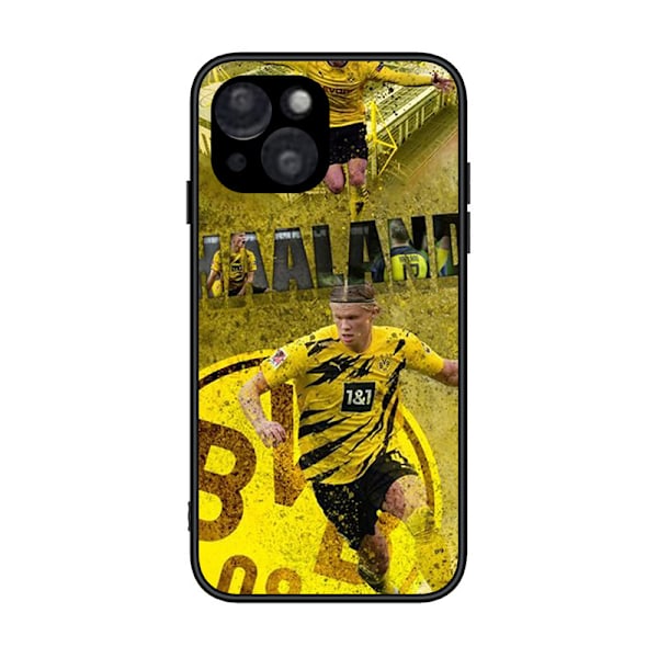 Man City FC Erling Haaland 2022/23 Førstehold Blødt Gel-Cover Kompatibelt Med iPhone 11pro max