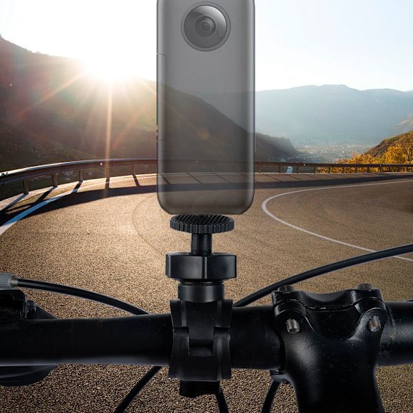 Utomhus cykelstyre fäste kamerastativ hållare expandera tillbehör för Insta360 ONE X/EVO