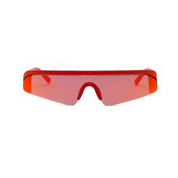 Naisten Rimless Party Statement -aurinkolasit