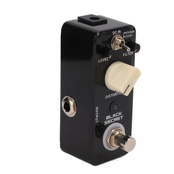 Kitaraefektipoljin Black Secret Classical Distortion True Bypass 2 Tilaa Tarvike