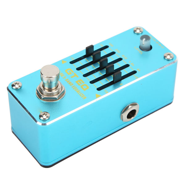 Elektrisk gitarr equalizer GT EQ Analog 5 band singel True Bypass instrument tillbehör