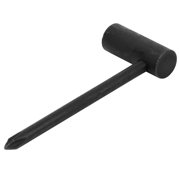 8mm metall sekskantnøkkel justeringsverktøy for gitar musikkinstrument tilbehør (svart)