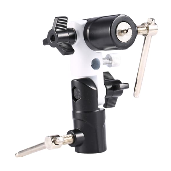 Justerbar U-type brakett blits sko paraplyholder studio lysstativ metall