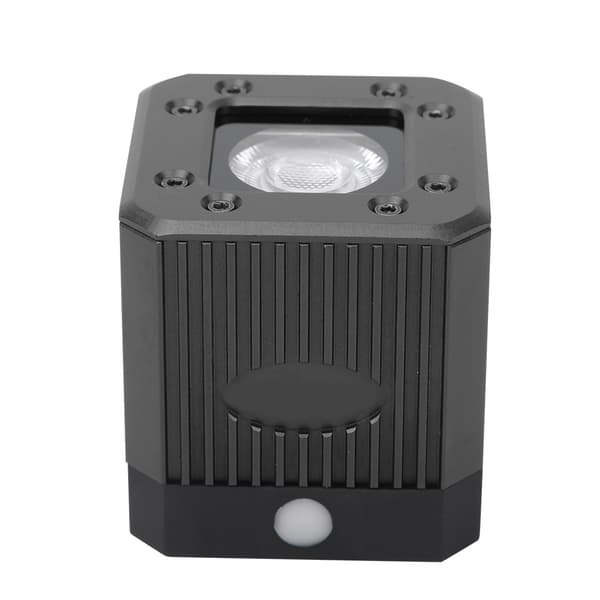 C-08 B Mini Cube COB LED videolys med 1/4 tomme skruehul til drone SLR-kamera smartphone til GoPro