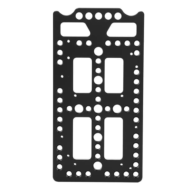 Batterimonteringsplade i aluminiumslegering til DSLR-kameraudstyr