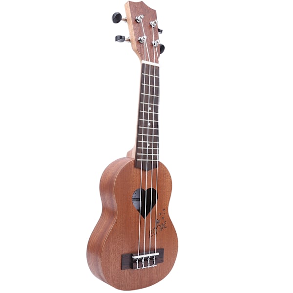 IRIN 17in Sapele Ukulele Bärbar Lätt Barn Gitarr med Väska Present till Nybörjare Barn