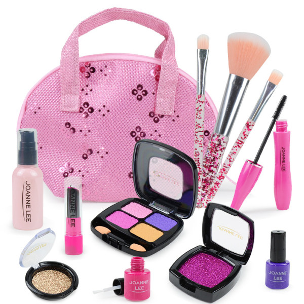 Kids Makeup Set Girls Wallets - Cute Dress Up Makeup Mini Bags Toys Mobile Walle