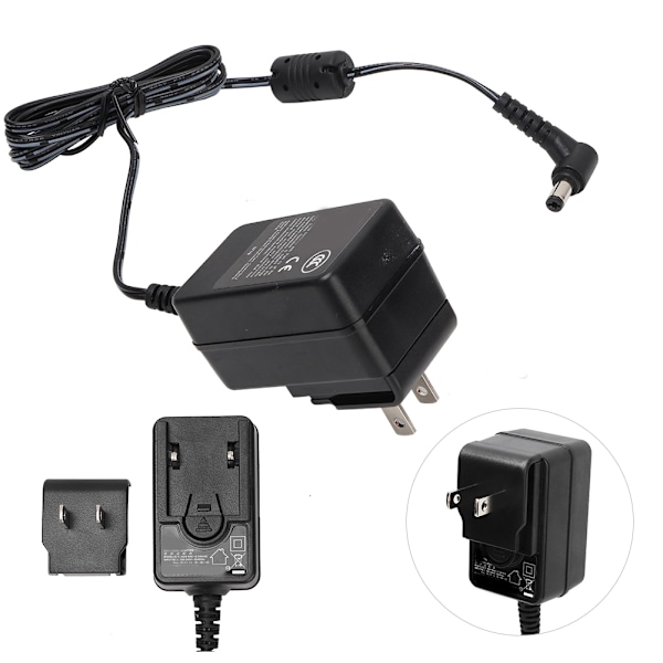 Universal 9V elektrisk gitar strømadapter for gitarer effekter pedal