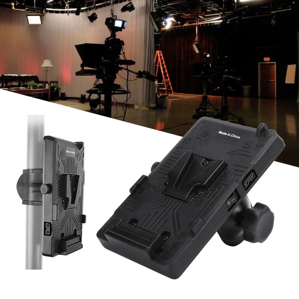 VLock-akkukiinnitys DTap-ulostulolevysovitin Sony V-mount-akkuvideokameralle