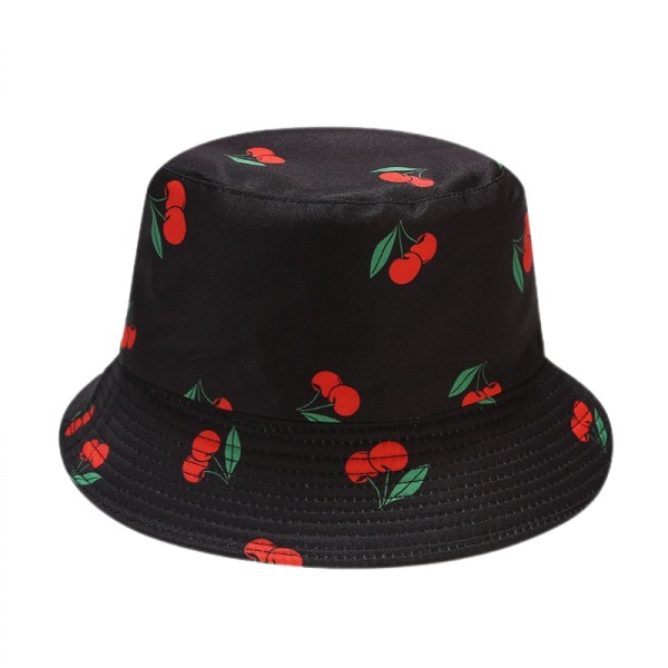 Söt Bucket Hat Beach Fisherman Hattar för kvinnor, vändbara dubbelsidiga unisex (HATH022)