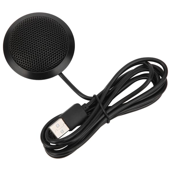 USB-kondensatormikrofon, rundstrålende, til computerkonference, spil og sang