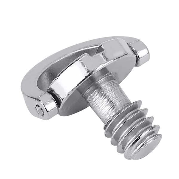 10 st Aluminiumlegering 1/4'' gängad skruv snabbkopplingsplatta stativtillbehör