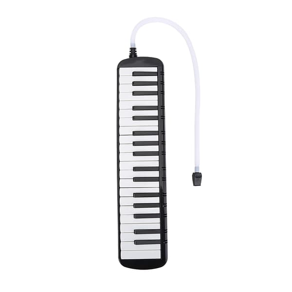 IRIN Keyboard Harmonika Musikinstrument til begynderbørn (sort 37 tangenter)