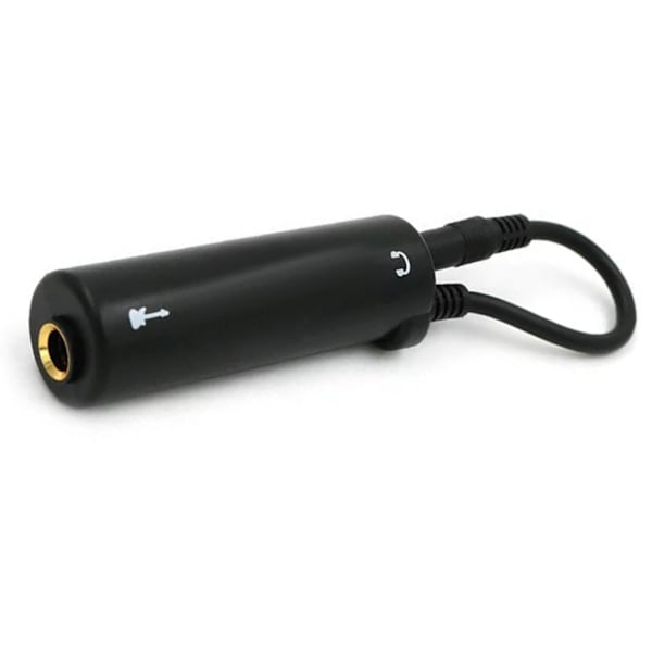 Gitarr Audio Interface Tuner Praktisk Enkel Anslutning Gitarr Effekter Interface Adapter för IOS