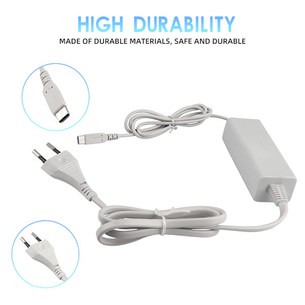 Latauslaite Wii U -ohjaimelle, AC-virtalähde Nintendo Wii U -ohjaimen kaukosäätimelle
