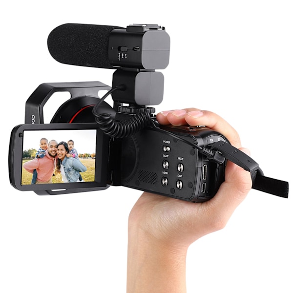 VBESTLIFE HDV Z20 3.0 tum IPS-skärm WIFI 16x digital zoom 1080P DV digitalkamera -