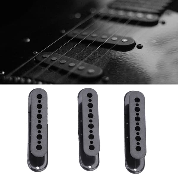 3 st. elektriska gitarr/basdelar - enkelspols pickup-spolslock (48+50+52mm)