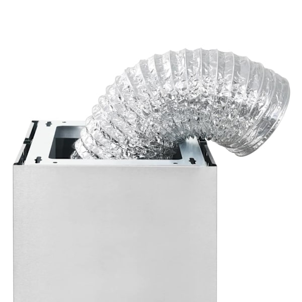 Emhætte med LCD til køkkenø 90cm 756m³/t LED