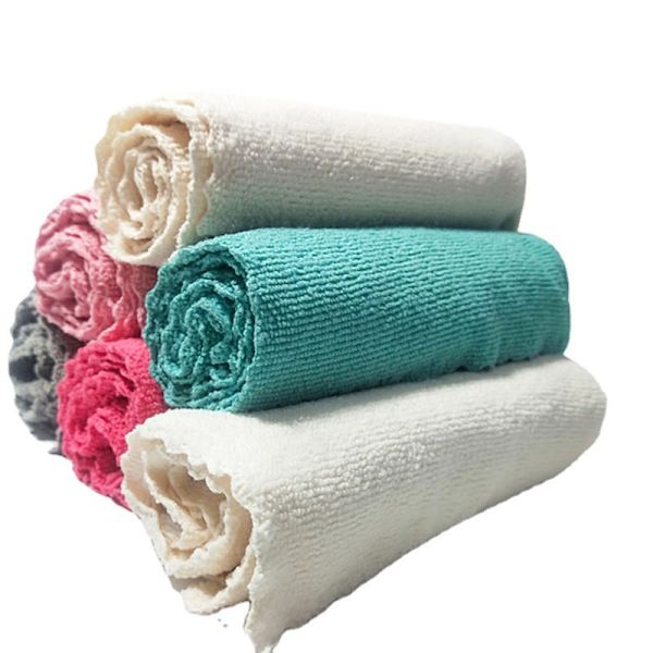 Mikrofiberrengöringsdukar, icke-slipande, återanvändbara och tvättbara - 15,7 x 15,7 tum grå (2-pack)